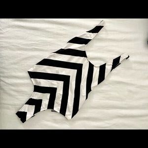 Ripcurl High Cut Leg, Low Cut Side Cheeky Swimsuit